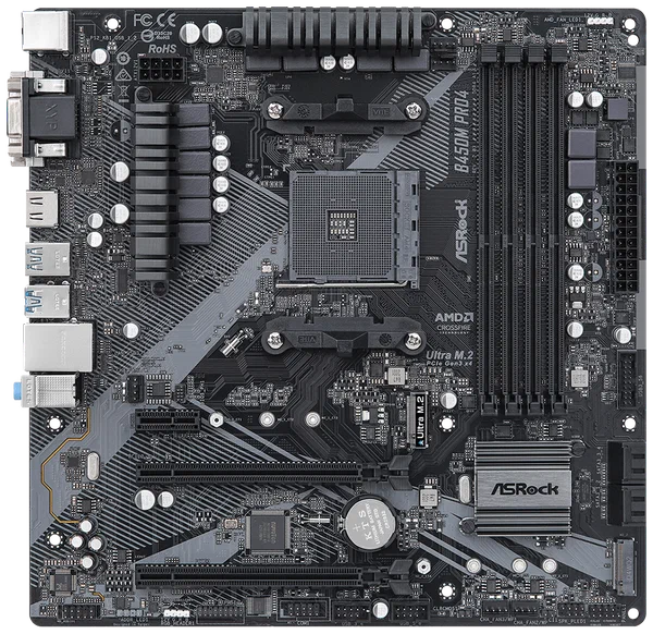 ASRock B450M Pro4