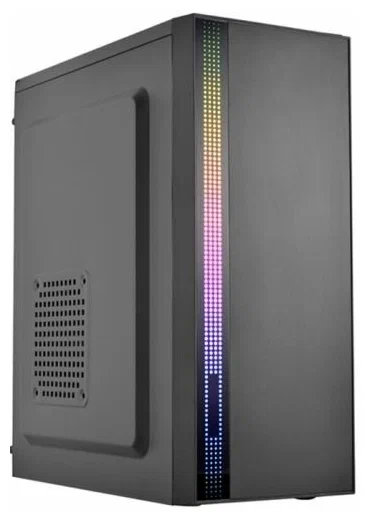 ATX Filum S17 черный, без БП, RGB strip, USB 3.0/2.0