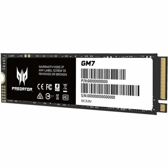 Накопитель SSD Acer Predator 2TB GM7 PCIe 4.0 x4 Накопитель SSD Acer Predator 2TB GM7 PCIe 4.0 x4