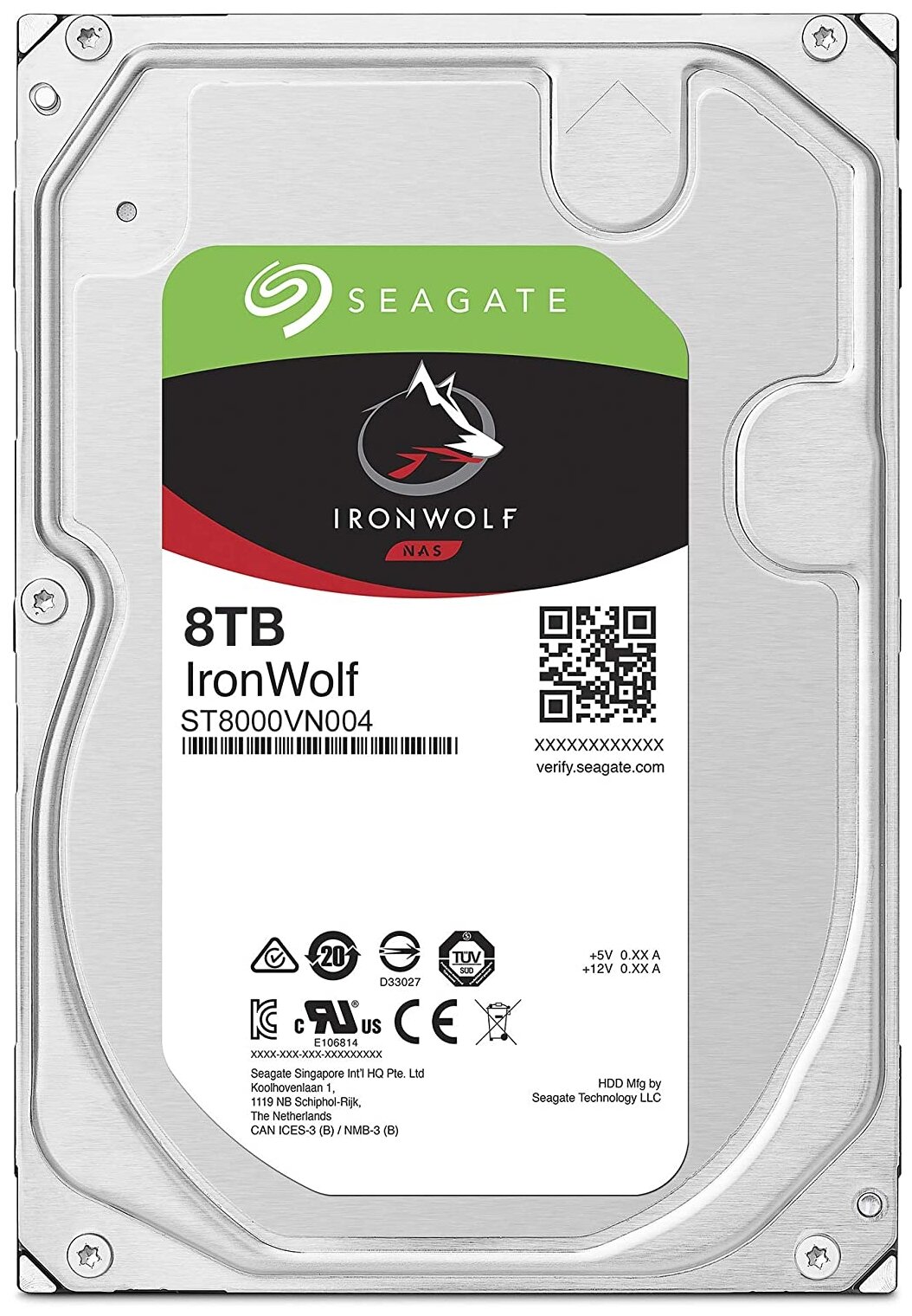 Seagate IronWolf 8TB Seagate IronWolf 8TB
