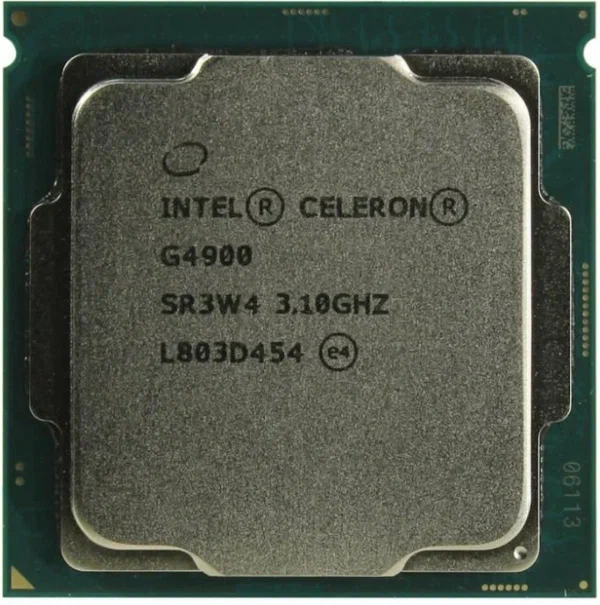 Intel Celeron G4900 LGA1151 v2, 2 x 3100 МГц, OEM