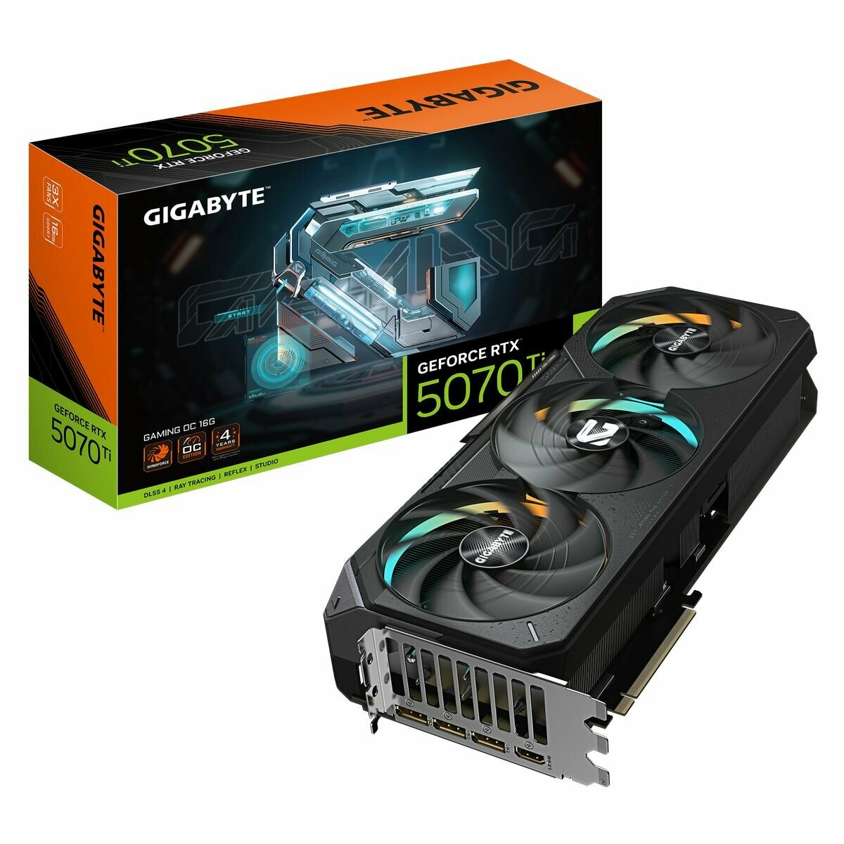 GIGABYTE GeForce RTX 5070 Ti GAMING OC [GV-N507TGAMING OC-16GD]