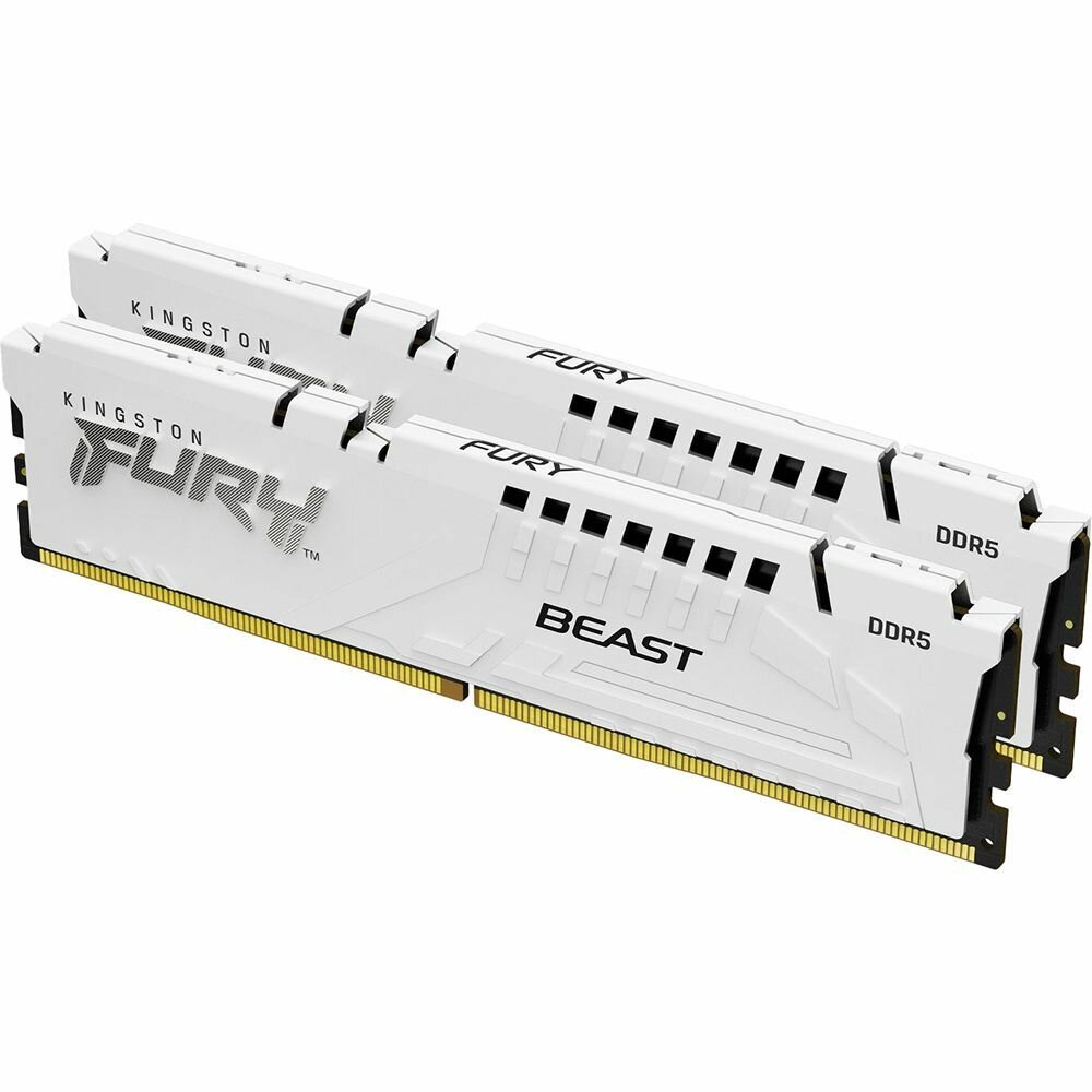 KINGSTON FURY Beast White DIMM DDR5 64GB (2x32GB) 5600 MHz (KF556C36BWEK2-64) KINGSTON FURY Beast White DIMM DDR5 64GB (2x32GB) 5600 MHz (KF556C36BWEK2-64)